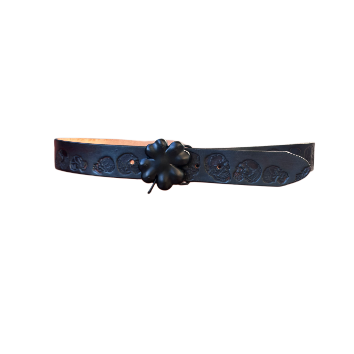 Belt-4-clover-skull