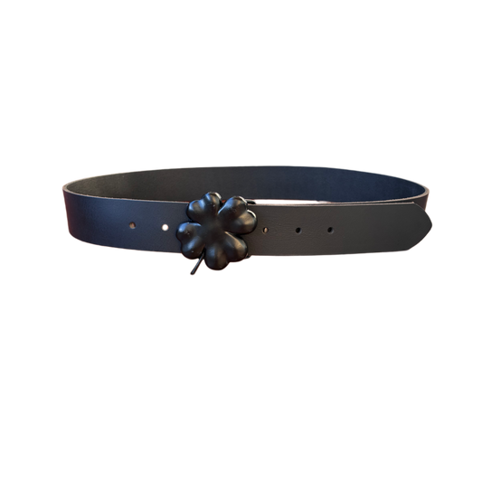 Belt-4-clover-black